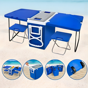 Caixa Térmica Praia Express 32L 5 em 1 - Férias e Breja Gelada