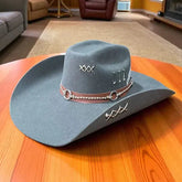 Chapeu 3 Cravos Americano Cinza