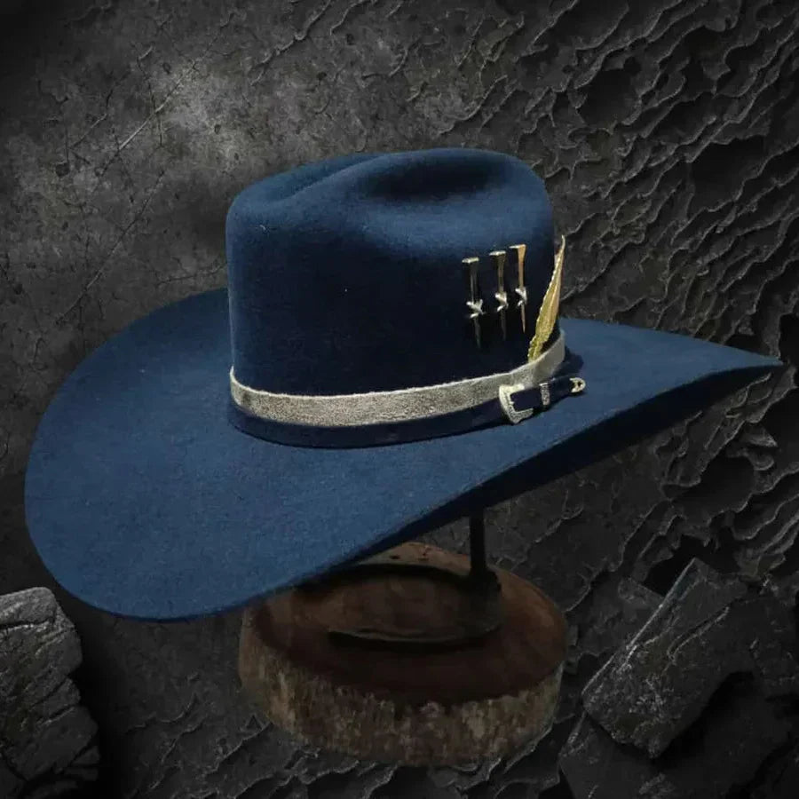 Chapeu 3 Cravos Americano blue navy
