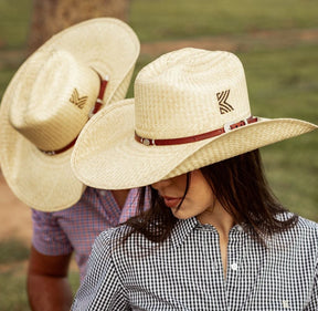 CHAPÉU C I DUPLO AMERICANO TRADIÇÃO ABA G (MOLDADO)