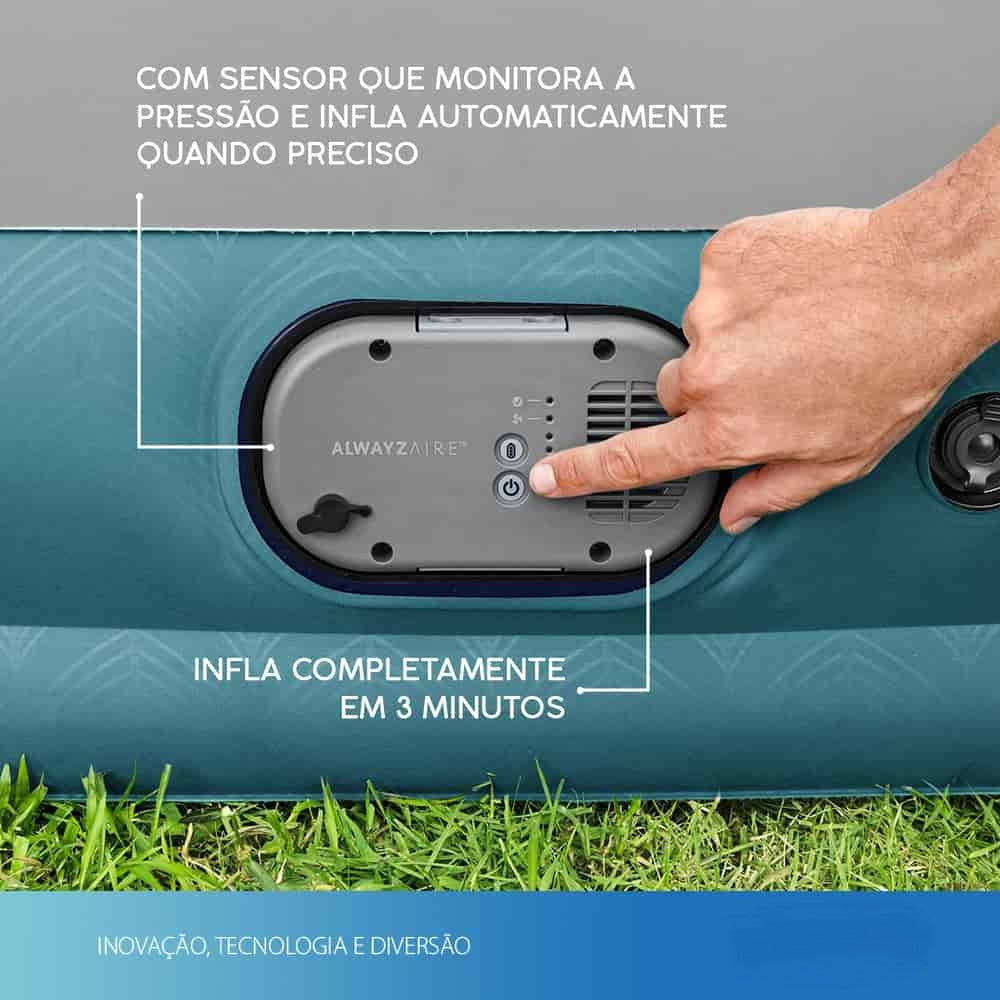 Colchão Inflável Refúgio Portátil - Oferta Black Friday