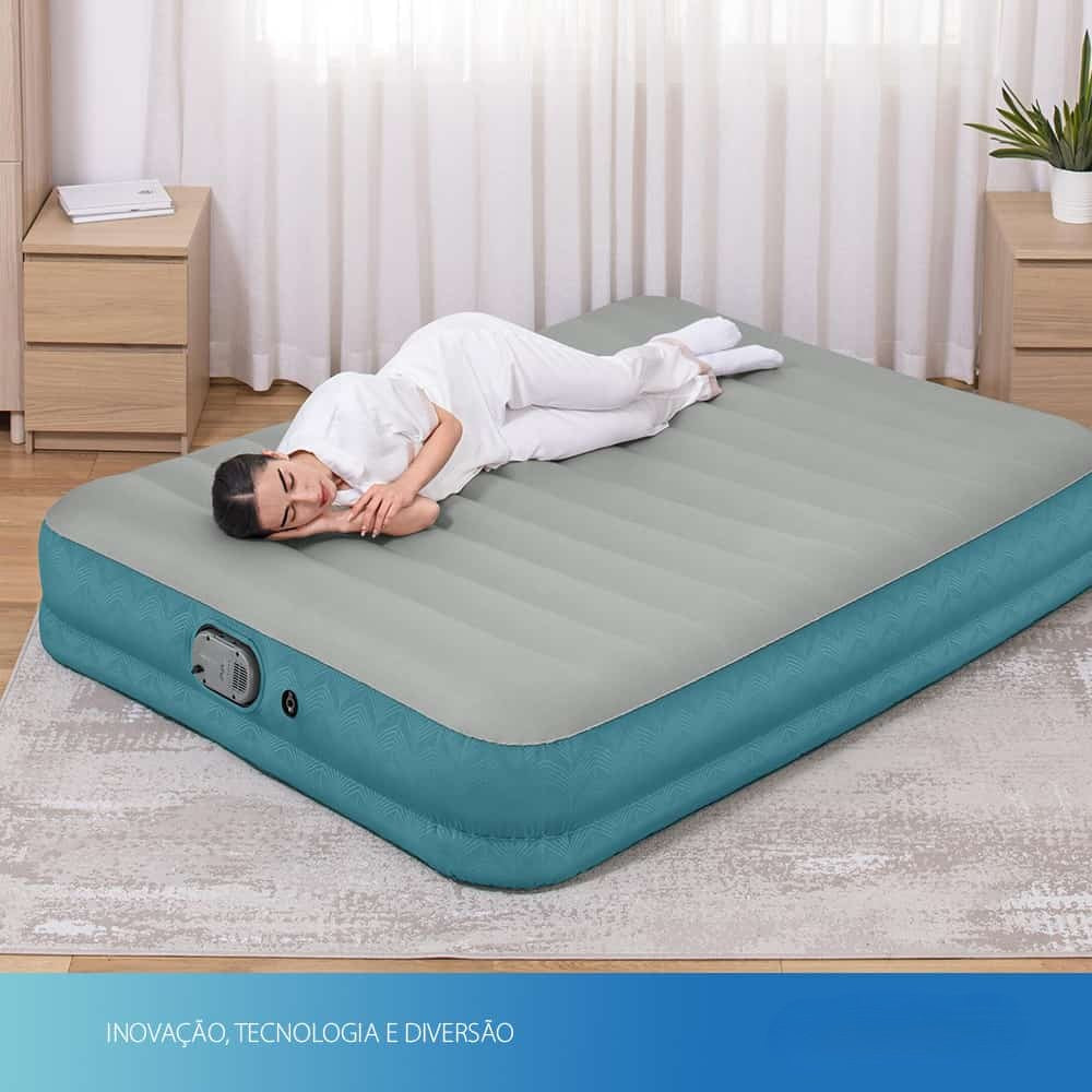 Colchão Inflável Refúgio Portátil - Oferta Black Friday